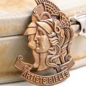 Artist Rifles Vintage Brooch